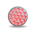 4″ Clear Red Stop, Turn & Tail Round LED Light – 19 Diodes
