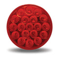 4″ Red Stop, Turn & Tail Round LED Light – 19 Diodes