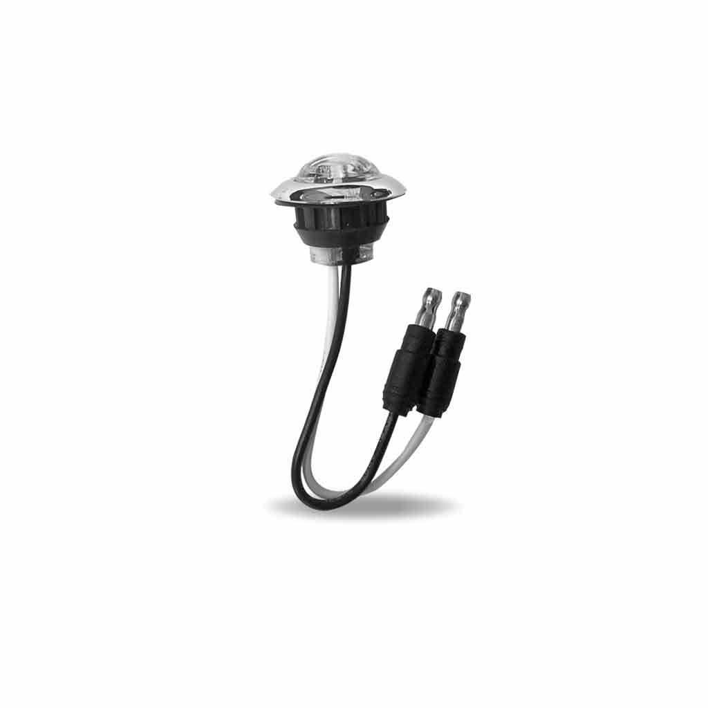3/4″ Red Clearance Marker Round LED Light – 3 Diodes