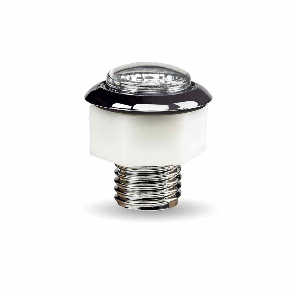 3/4″ Amber Marker to Purple Auxiliary Round Reflector LED Light – 1 Diode