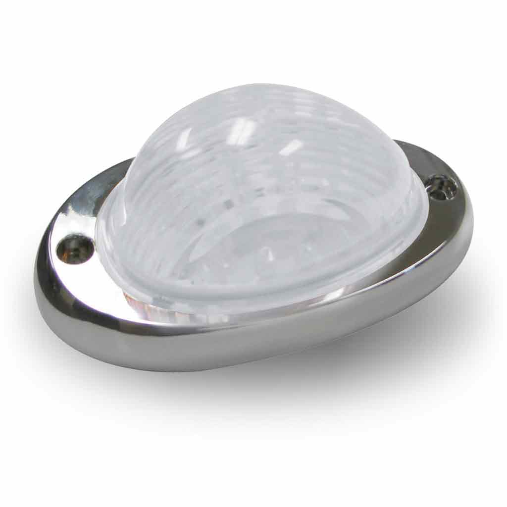 Clear Amber Turn & Marker FTL. LED Sleeper Light – 35 Diodes