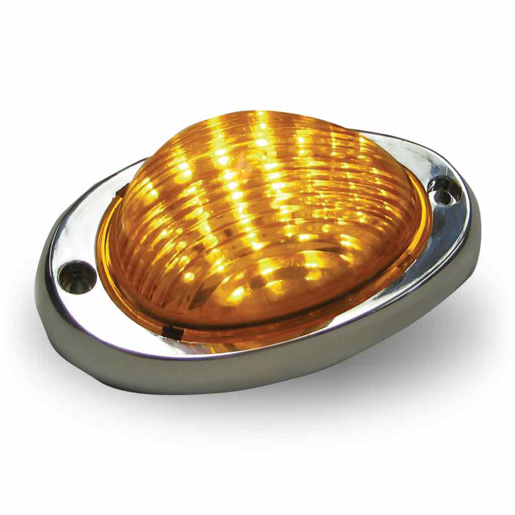 Amber Turn & Marker FTL. LED Sleeper Light – 35 Diodes