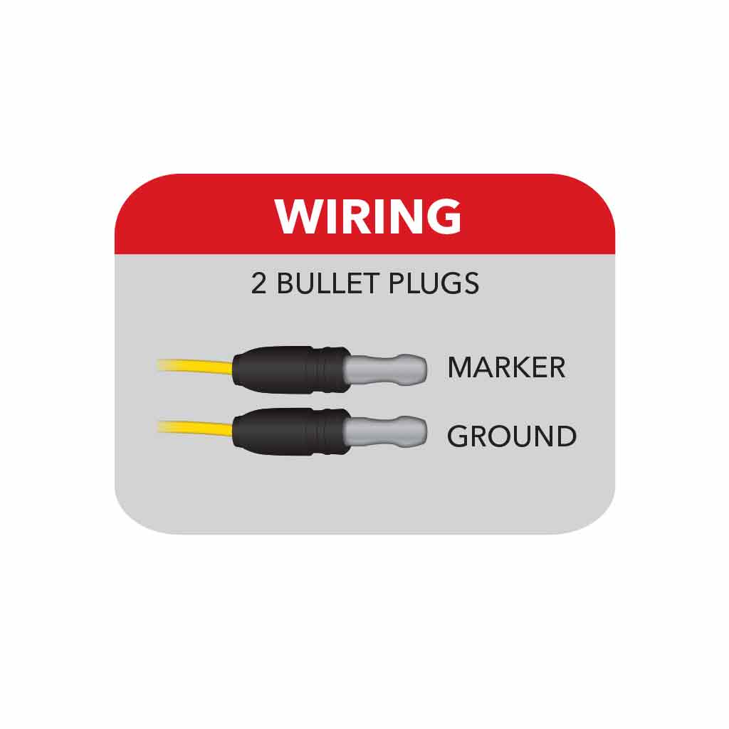 Clear Amber Marker Generation 2 LED Light – 4 Diodes