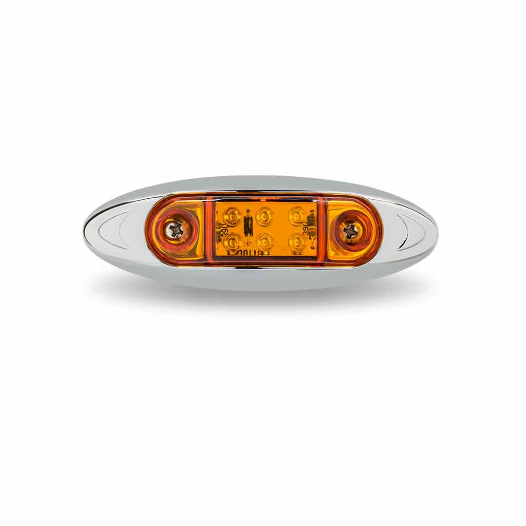 Amber Marker Small Infinity LED Light – 6 Diodes