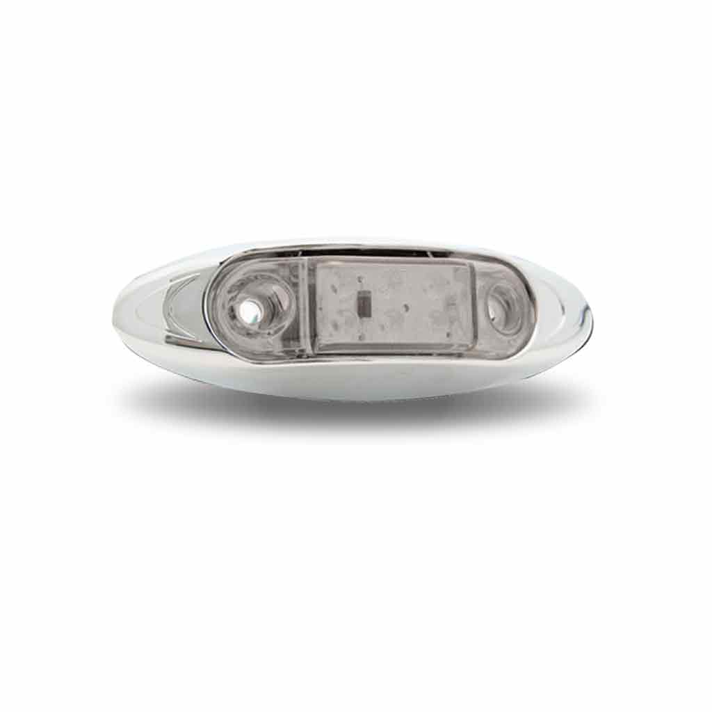 Clear Amber Marker Small Infinity LED Light – 6 Diodes