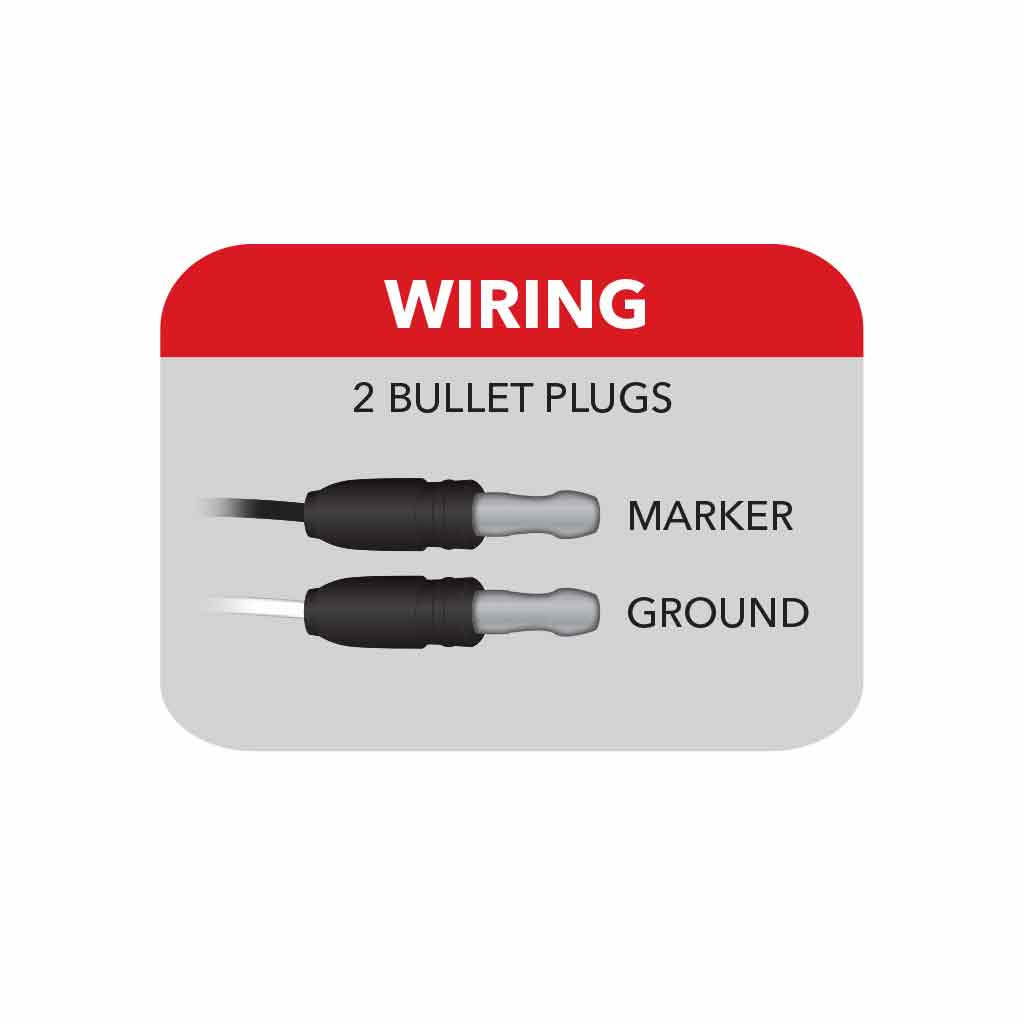 Amber Marker Small Infinity LED Light – 6 Diodes