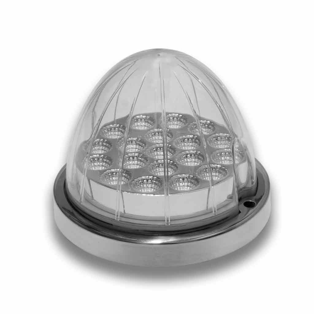 Amber Clearance & Marker to Purple Auxiliary Watermelon LED Light – 19 Diodes