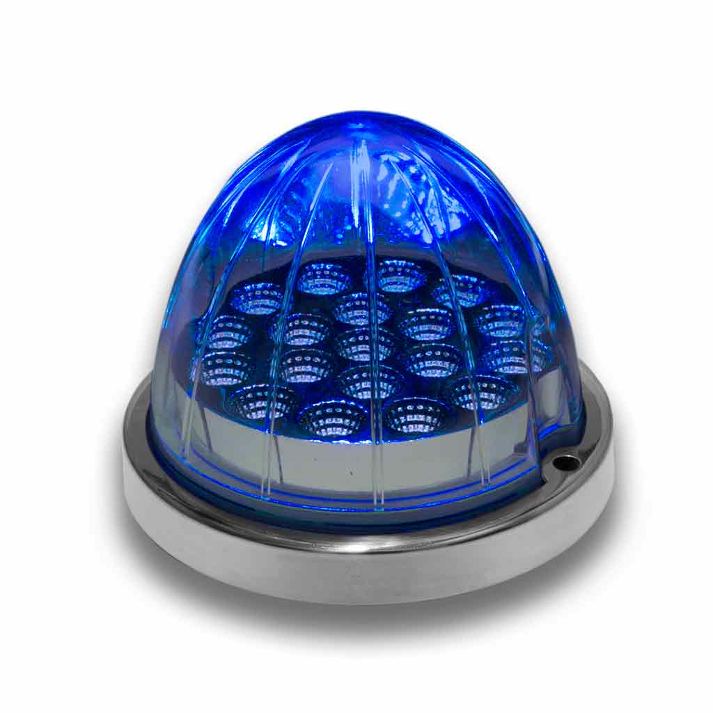 Red Clearance & Marker to Blue Auxiliary Watermelon LED Light – 19 Diodes