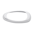 Chrome Plastic Sleeper Fairing Light Bezel For Freightliner Century/Columbia/Coronado