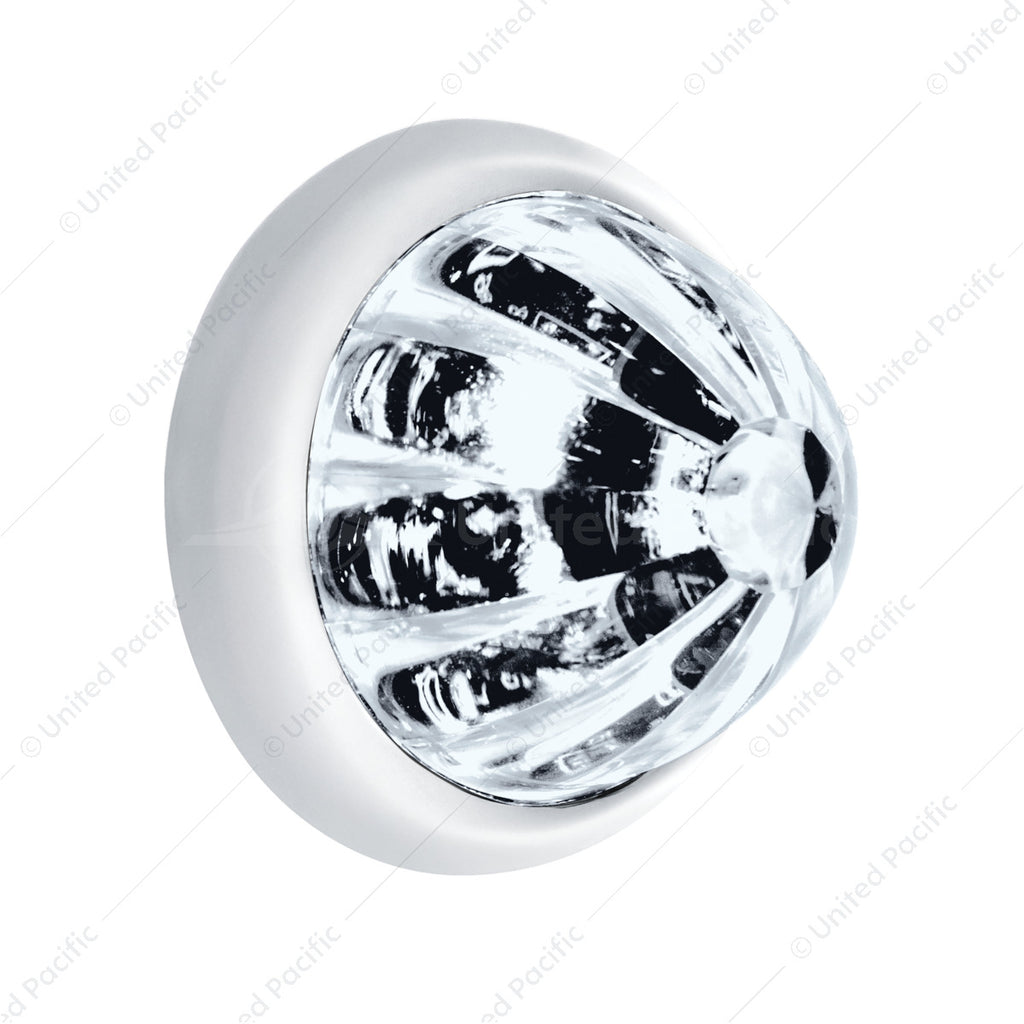 UltraBurst 9 LED Dual Function 1-1/2" Watermelon Auxiliary/Utility Light-White LED/Clear Lens