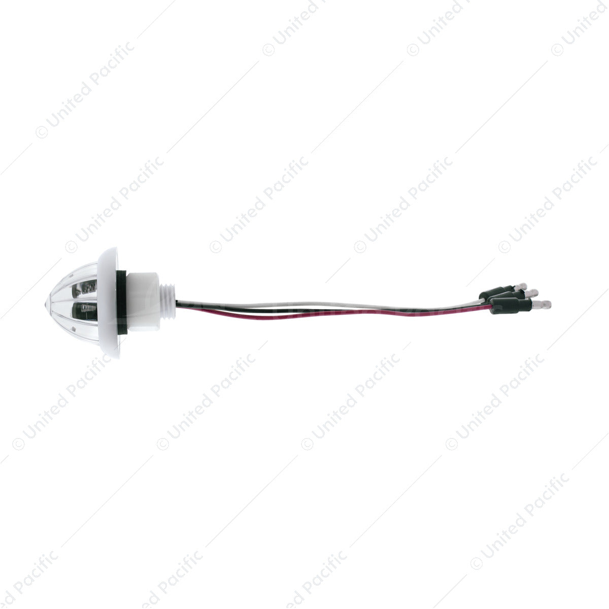UltraBurst 9 LED Dual Function 1-1/2" Watermelon Auxiliary/Utility Light-White LED/Clear Lens