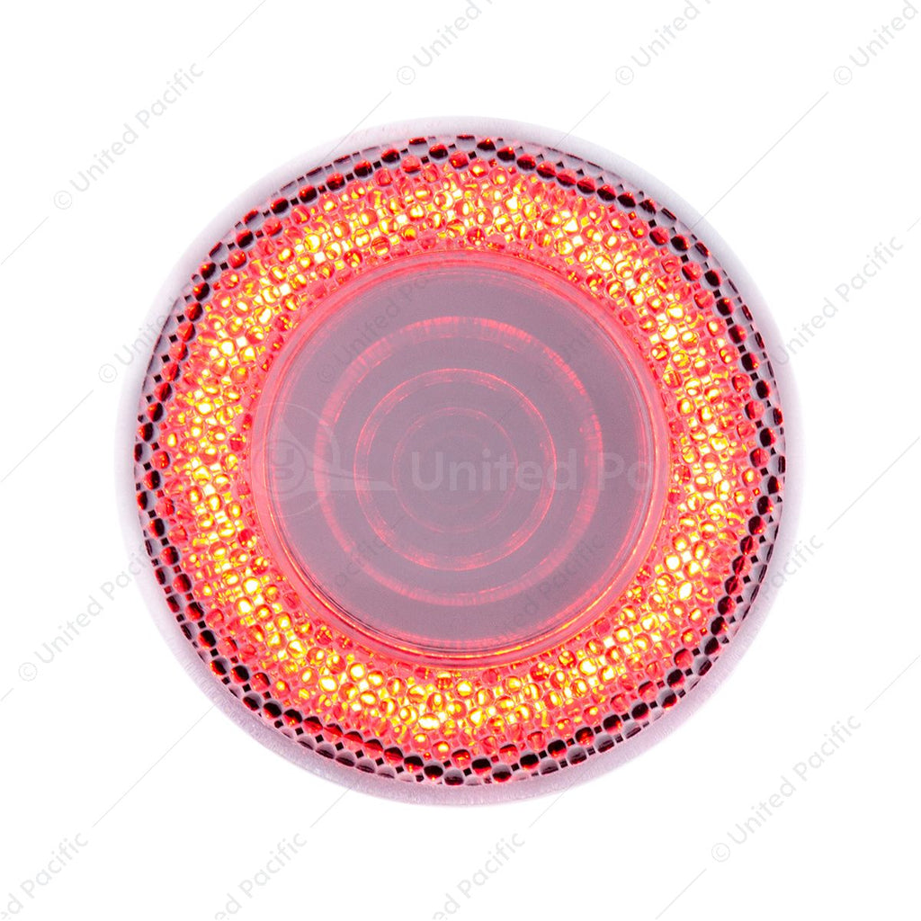 Mirage 12 LED 2.5" Clearance/Marker Light - Red LED/Clear Lens