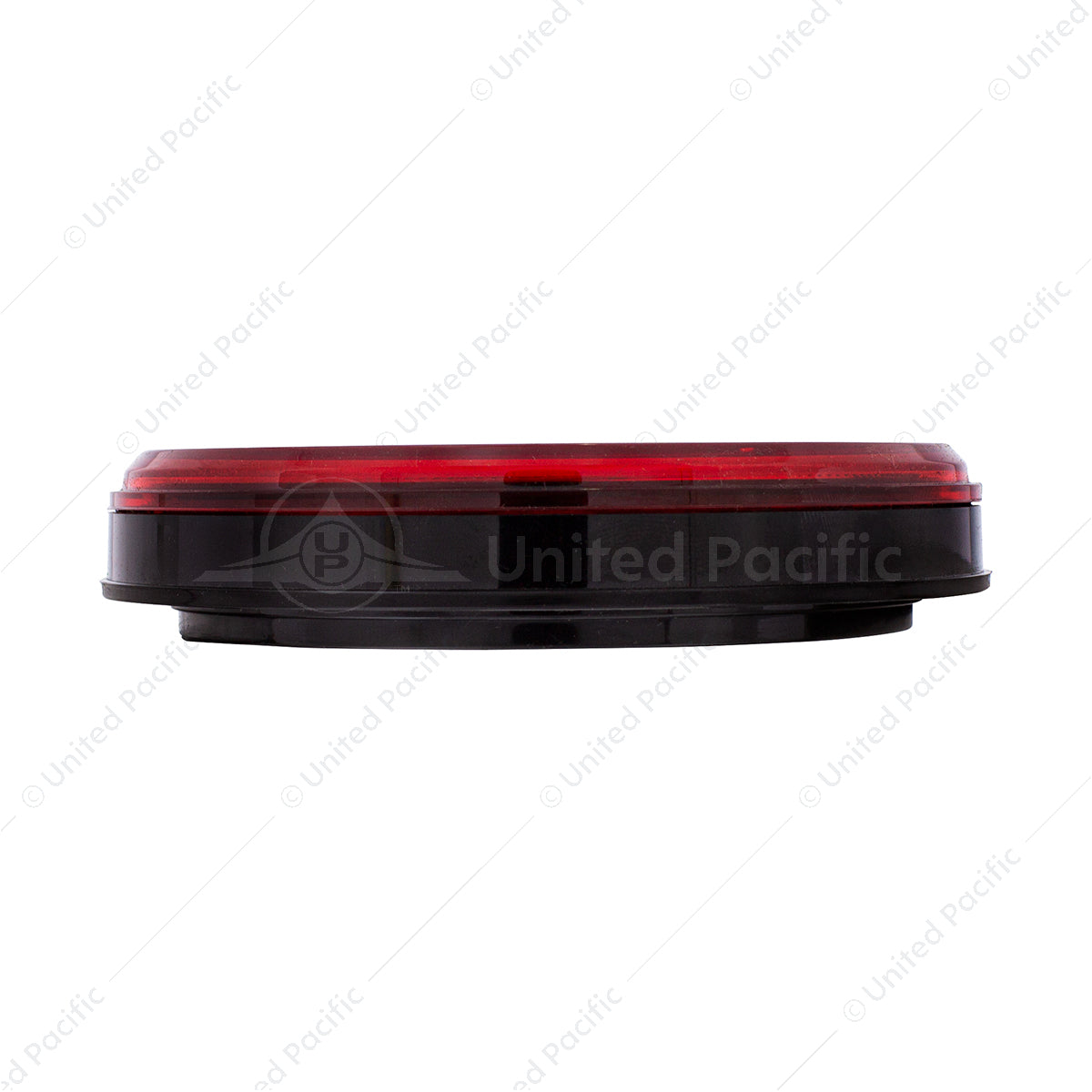 Abyss 13 LED 4" Round Stop/Turn/Tail Light - Red LED/Red Lens