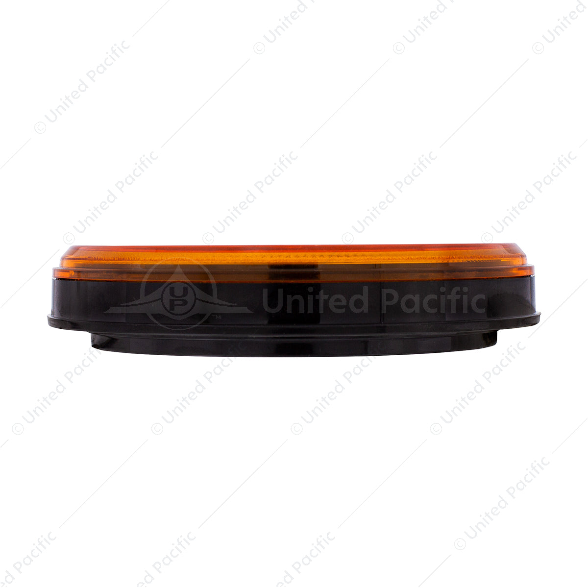 Abyss 13 LED 4" Round Turn Signal Light - Amber LED/Amber Lens