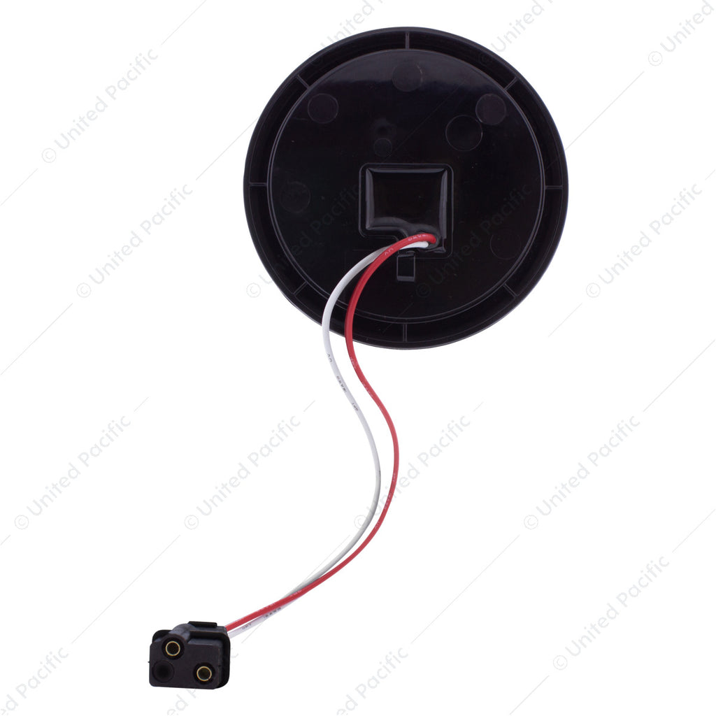 13 LED 4" Round Abyss Light (Back-Up) - White LED/Clear Lens