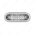 22 LED 6" Oval Abyss Light (Back-Up) - White LED/Clear Lens