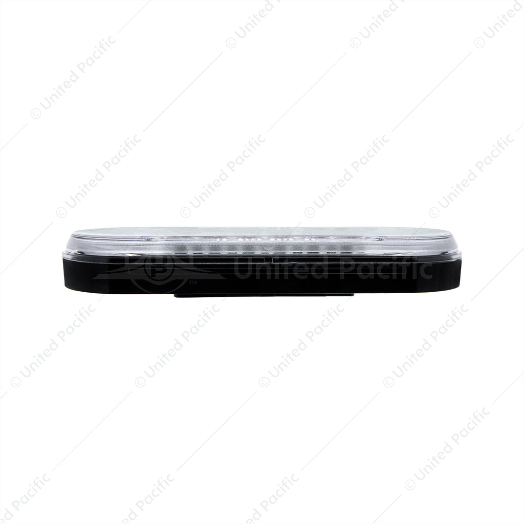 22 LED 6" Oval Abyss Light (Back-Up) - White LED/Clear Lens