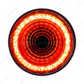Mirage 24 LED 4" Round Stop/Turn/Tail Light - Red LED/Clear Lens