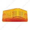 18 LED Reflector Light (Park, Turn & Clearance) - Amber LED/Amber Lens