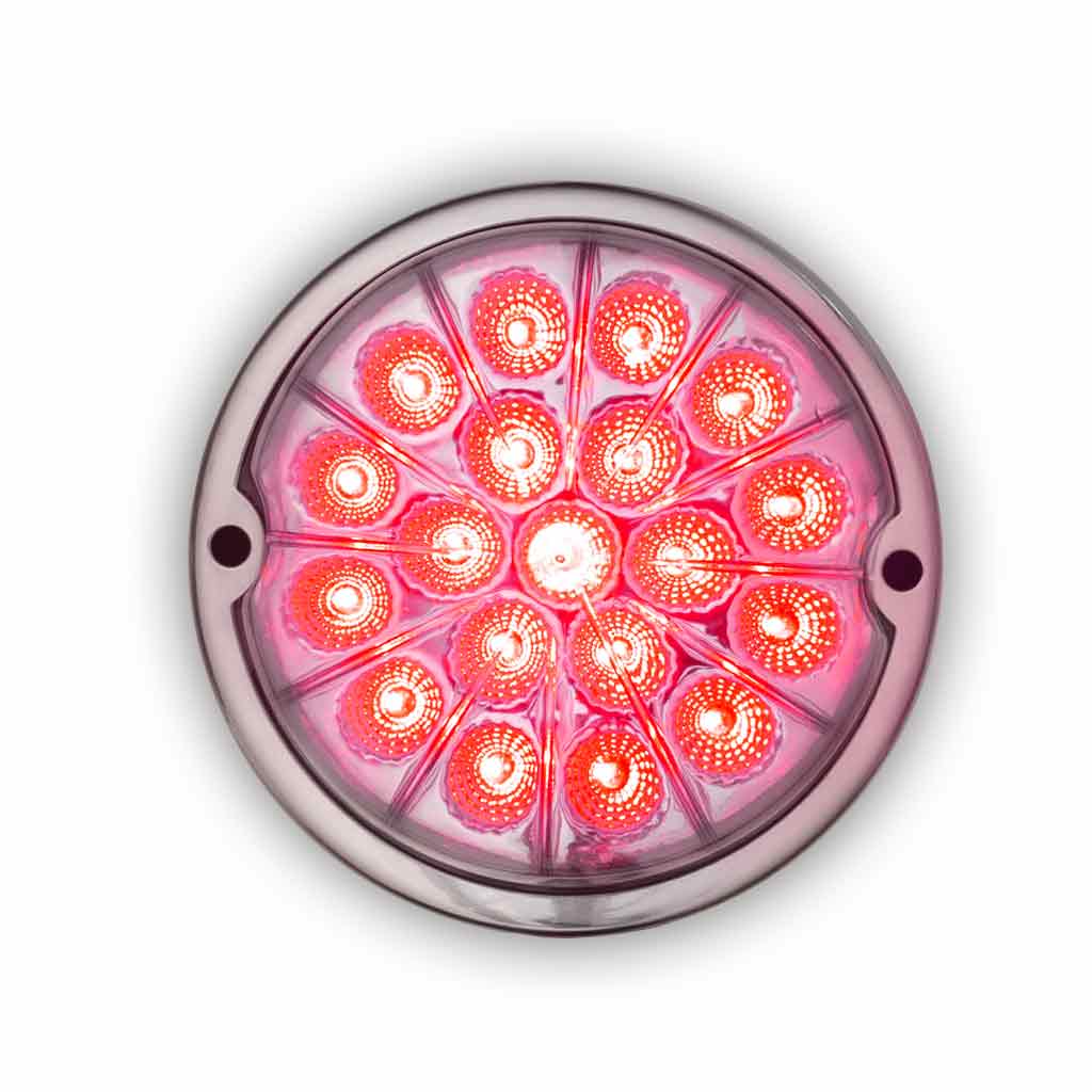 Red Clearance & Marker to Green Auxiliary Watermelon LED Light – 19 Diodes